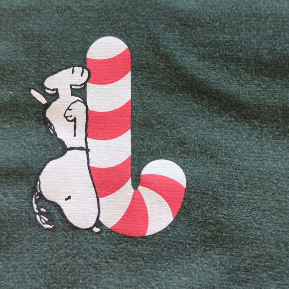 EUC CUTE Peanuts Snoopy Christmas Sweatshirt 5T - Picture 3 of 7